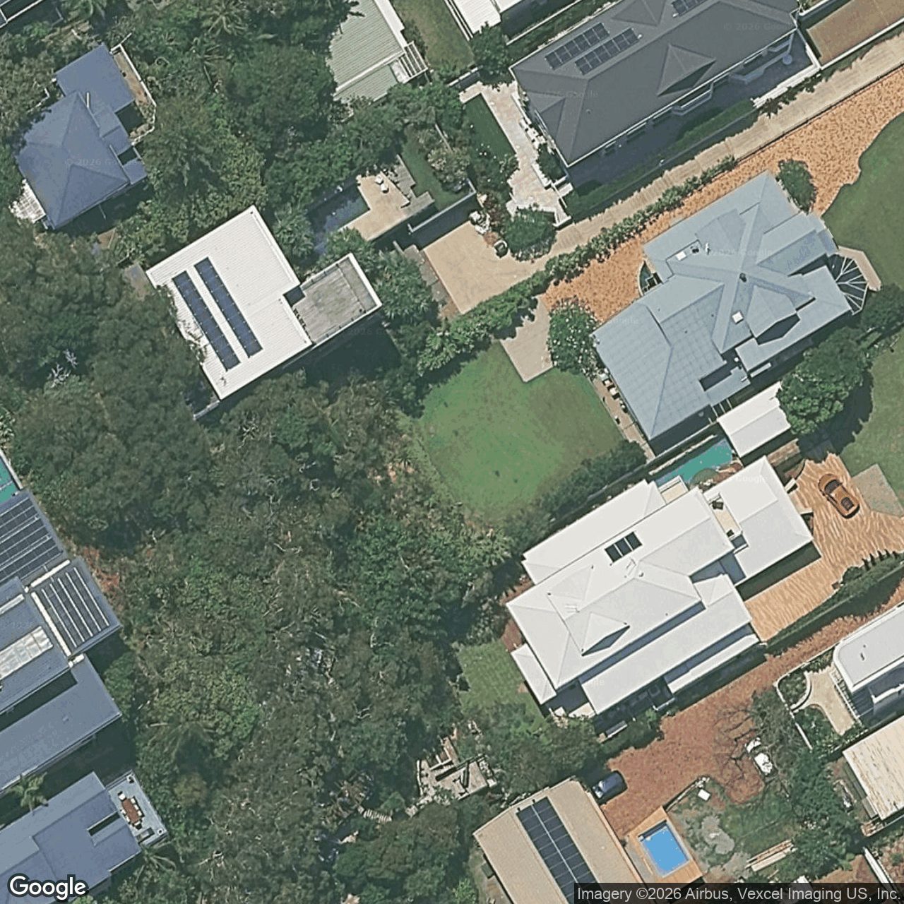 Aerial view of 642 Pacific Parade, Tugun QLD 4224