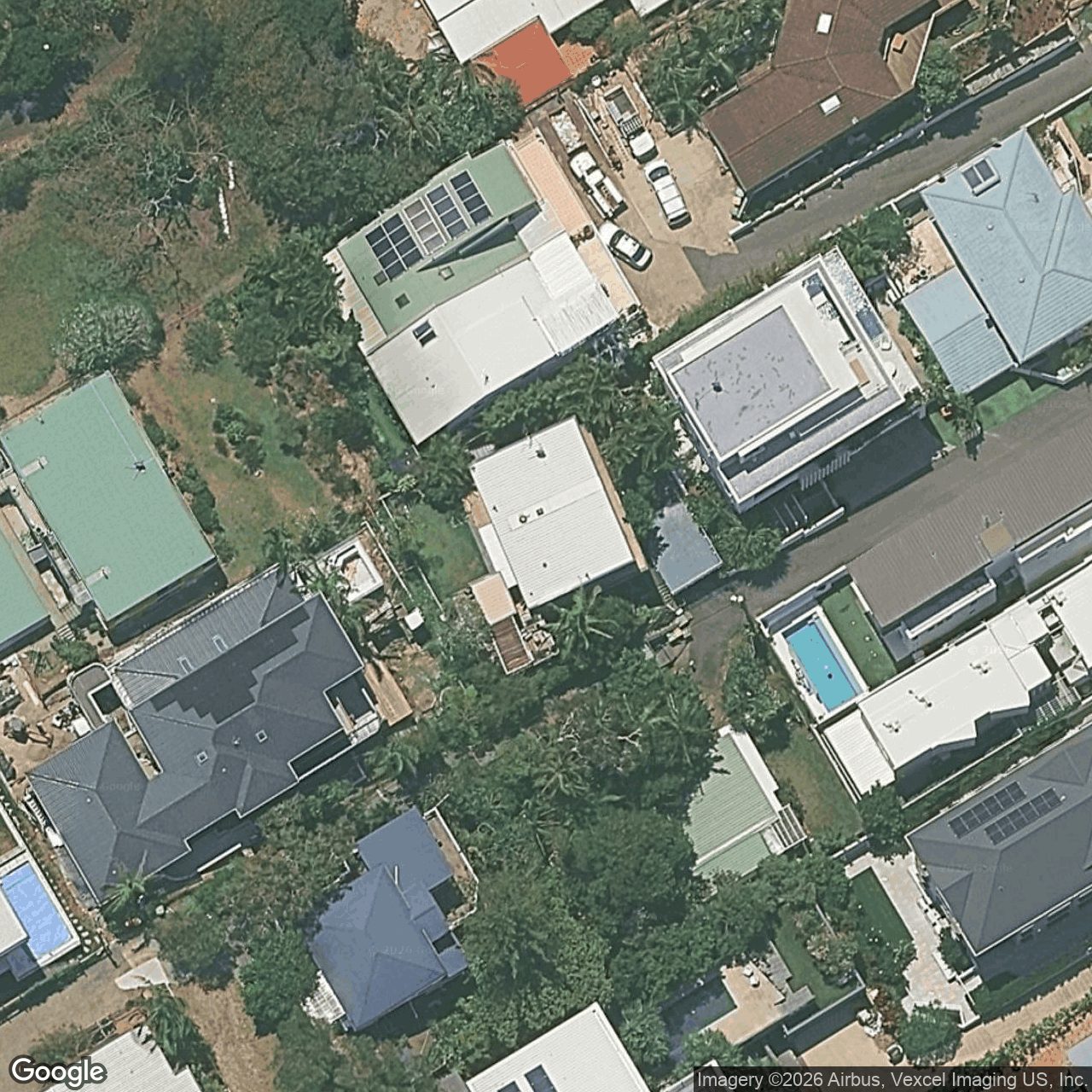 Aerial view of 664 Pacific Parade, Tugun QLD 4224
