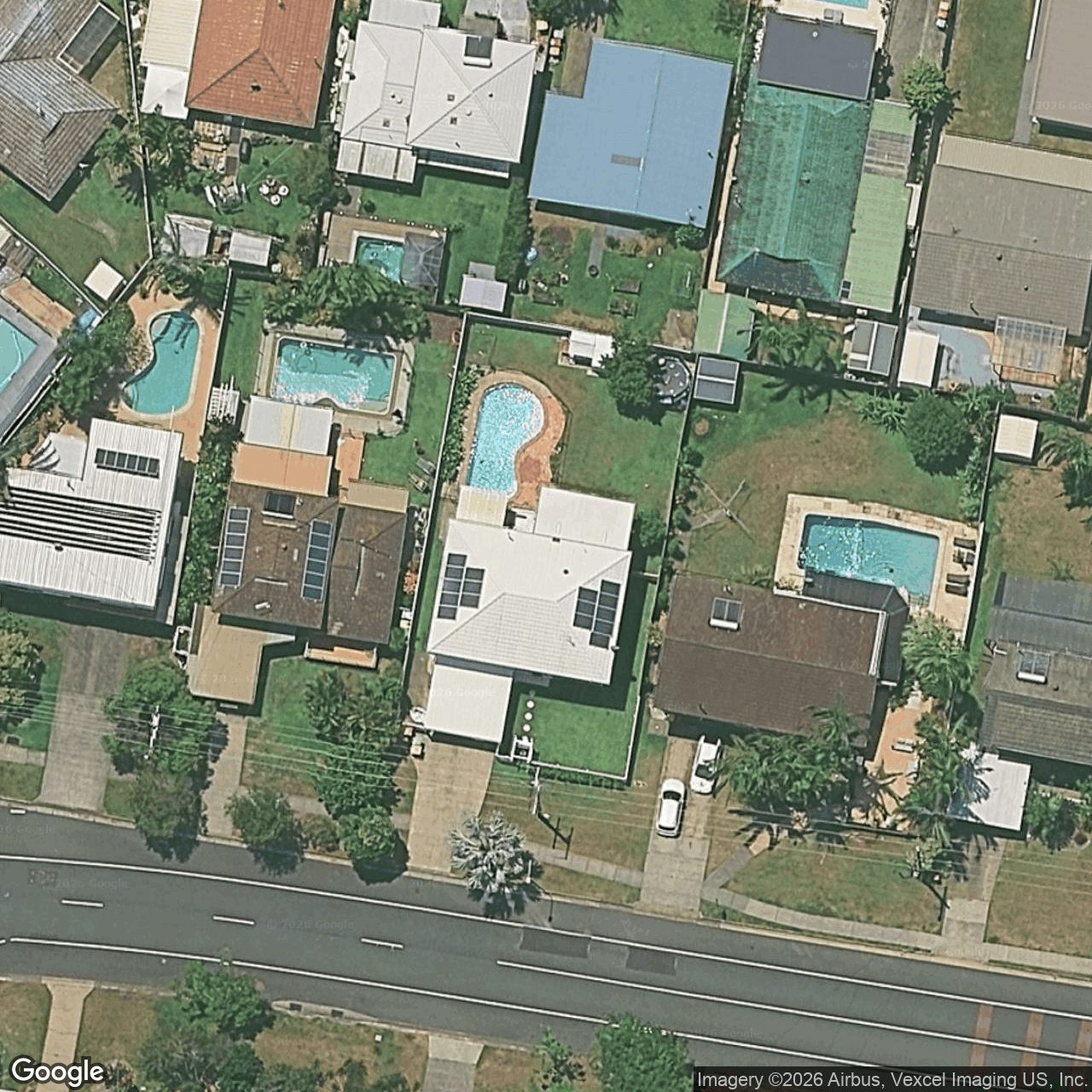 Aerial view of 89 Kitchener Street, Tugun QLD 4224