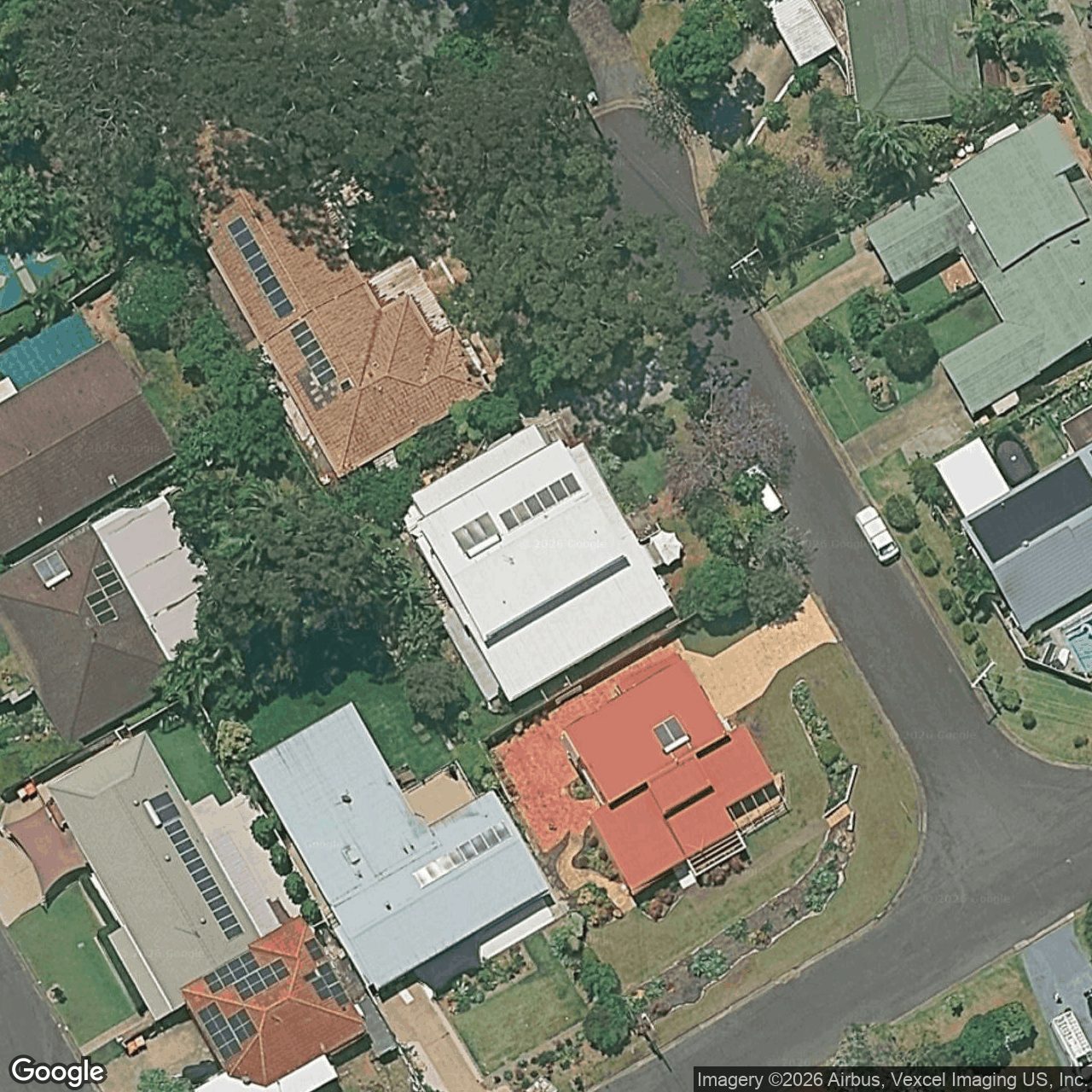 Aerial view of 4 Yeramba Place, Tugun QLD 4224