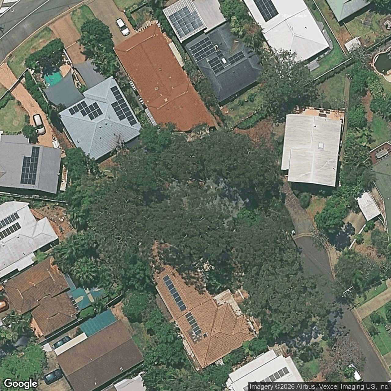 Aerial view of 8 Yeramba Place, Tugun QLD 4224