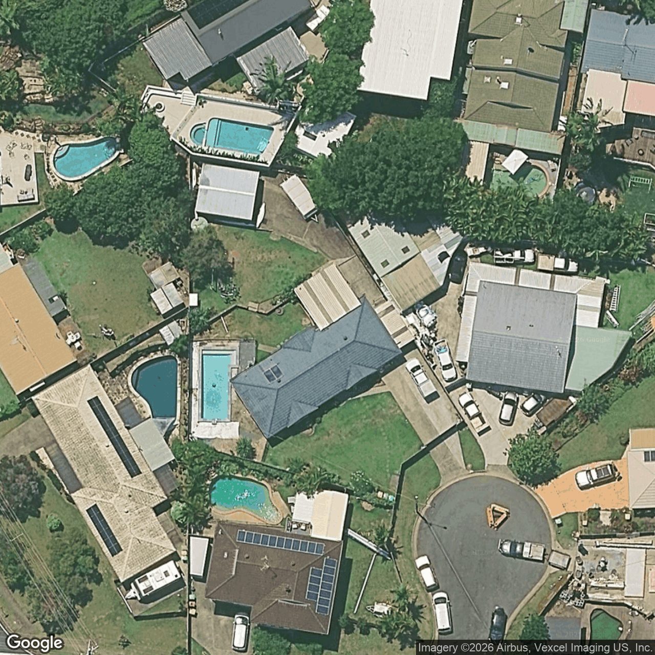 Aerial view of 4 Jendi Court, Tugun QLD 4224