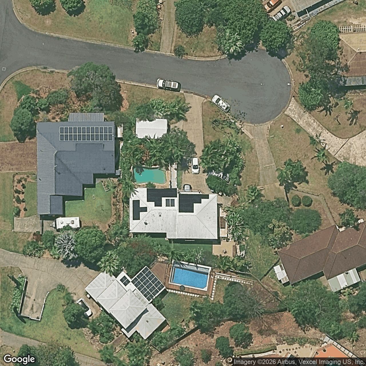 Aerial view of 3 Boorala Court, Tugun QLD 4224