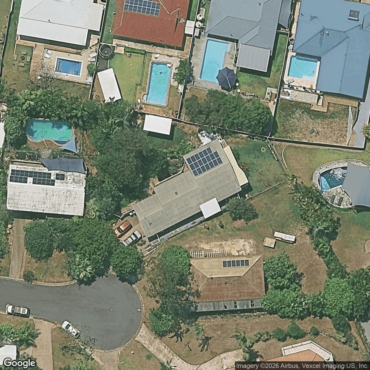 Aerial view of 6 Boorala Court, Tugun QLD 4224