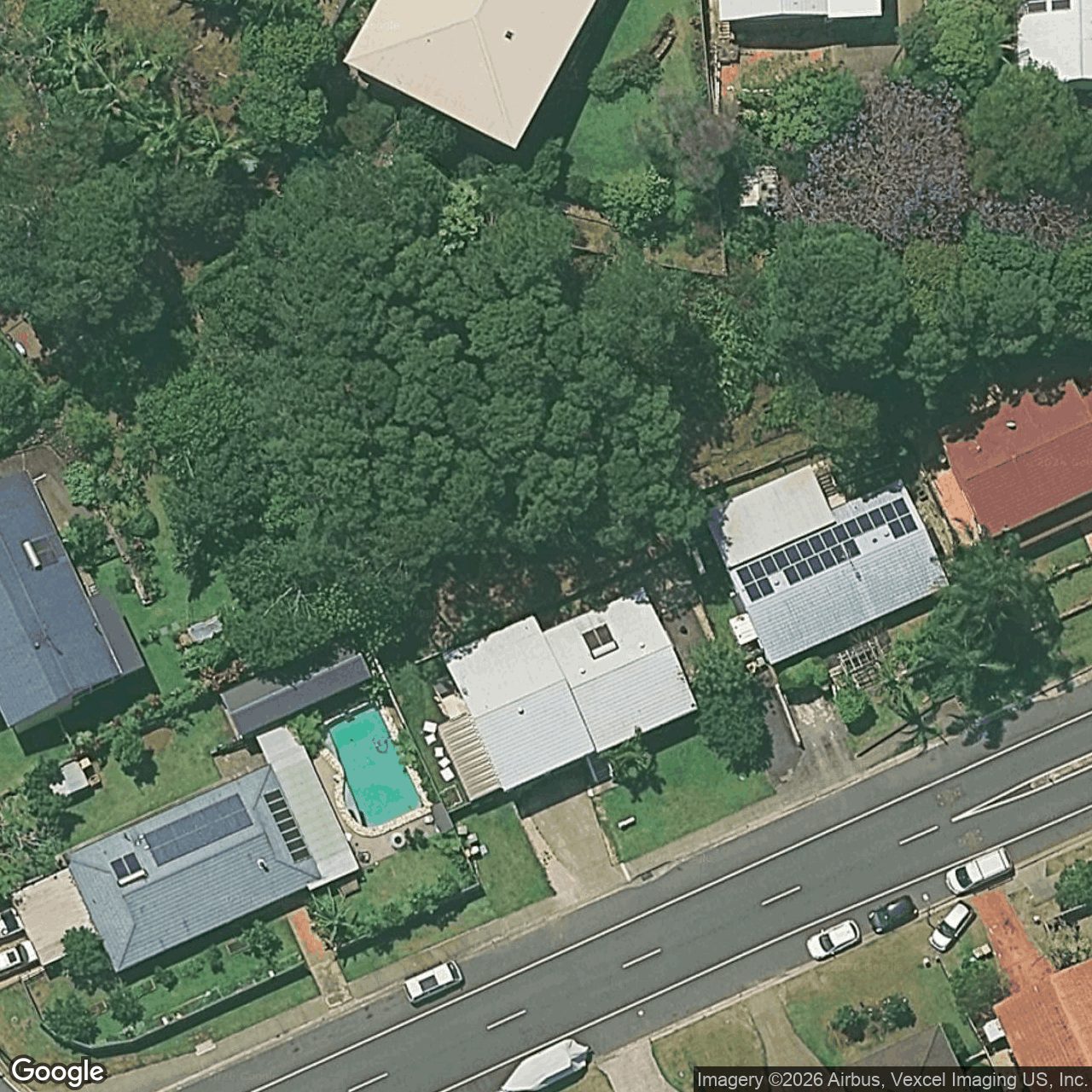 Aerial view of 25 Mirreen Drive, Tugun QLD 4224
