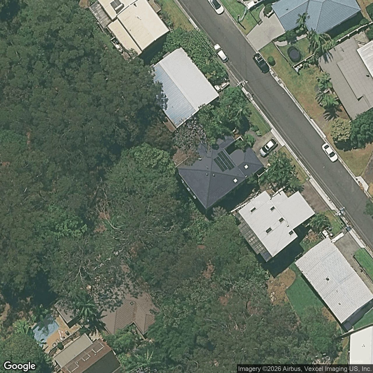 Aerial view of 32 Alkira Street, Tugun QLD 4224