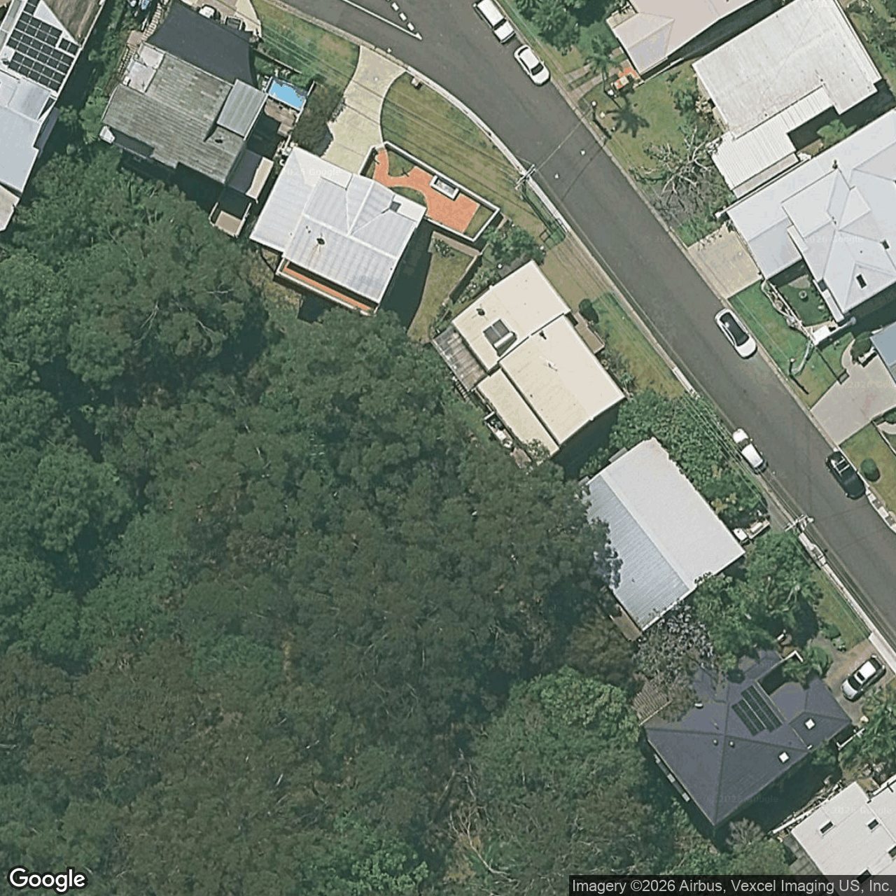 Aerial view of 28 Alkira Street, Tugun QLD 4224