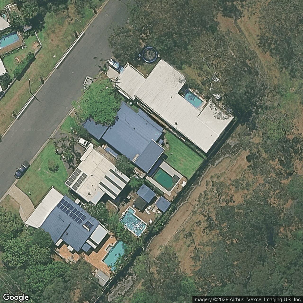 Aerial view of 40 Blamey Drive, Tugun QLD 4224