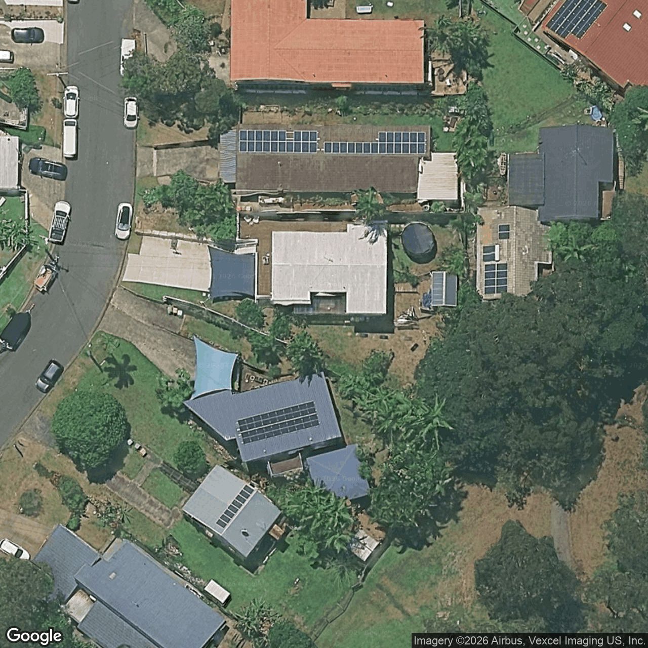 Aerial view of 22 Blamey Drive, Tugun QLD 4224