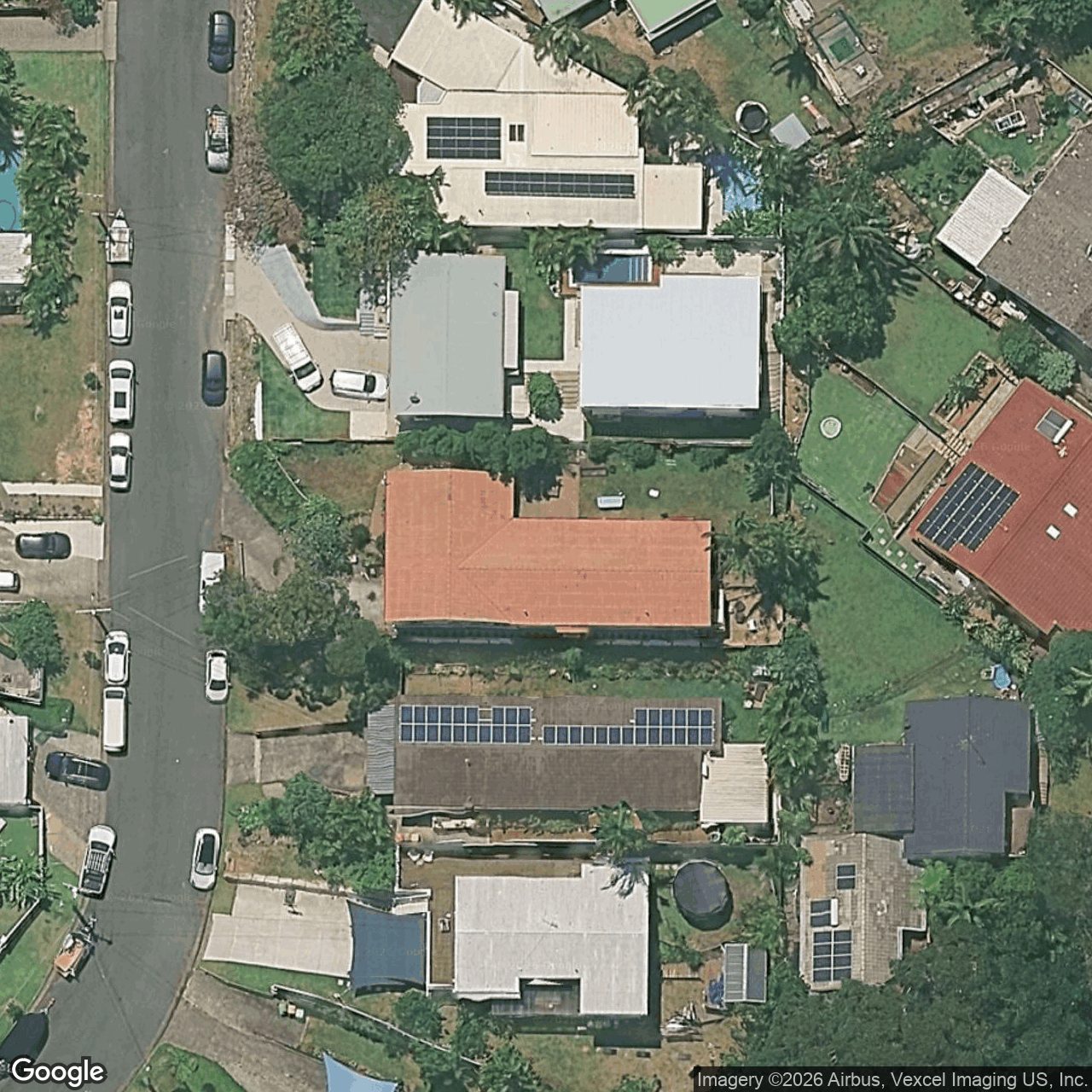 Aerial view of 18 Blamey Drive, Tugun QLD 4224