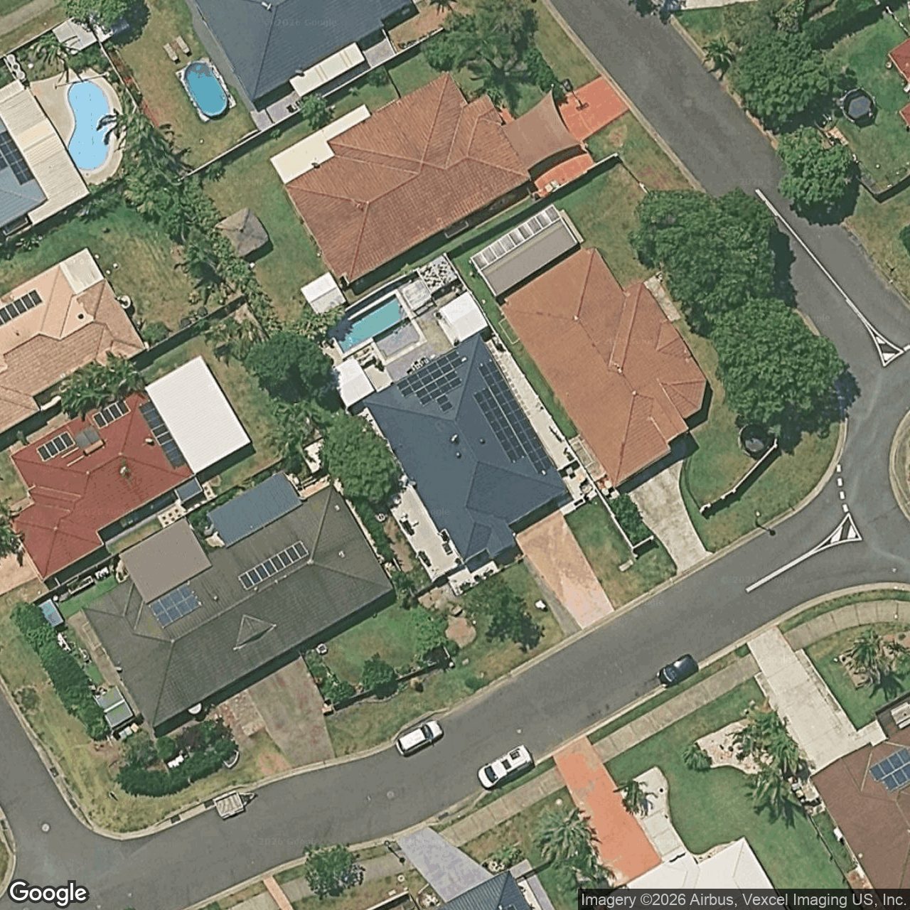Aerial view of 17 Mulberry Parade, Tugun QLD 4224