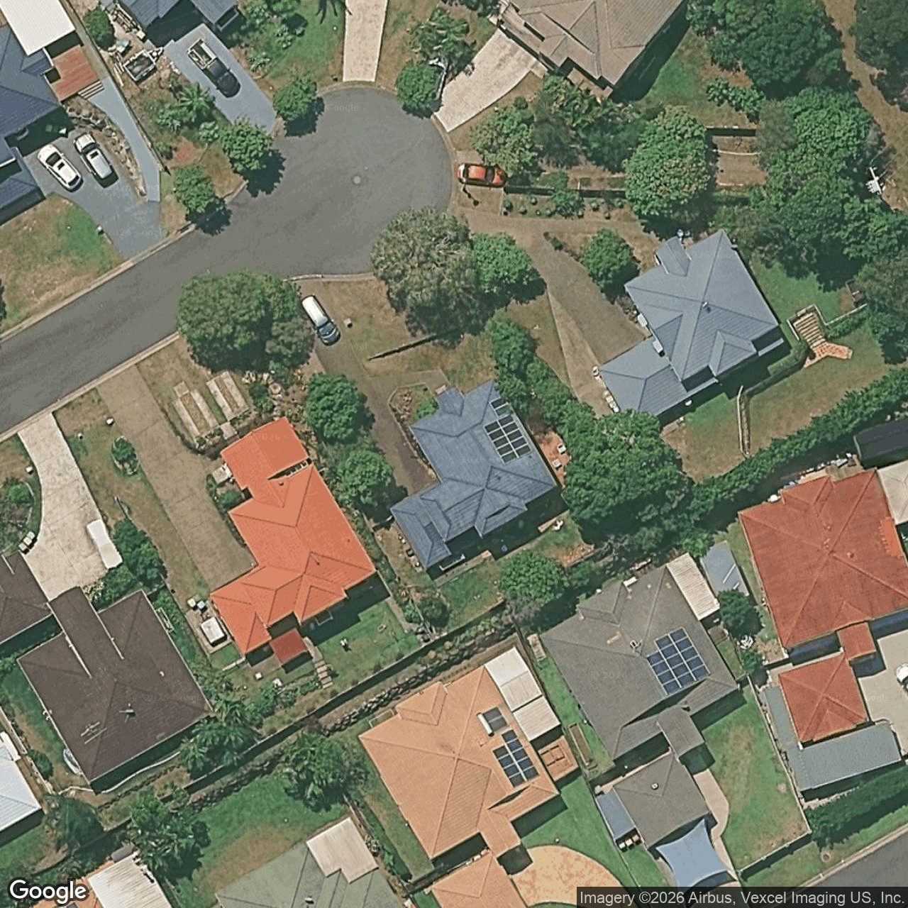 Aerial view of 13 Periwinkle Crescent, Tugun QLD 4224