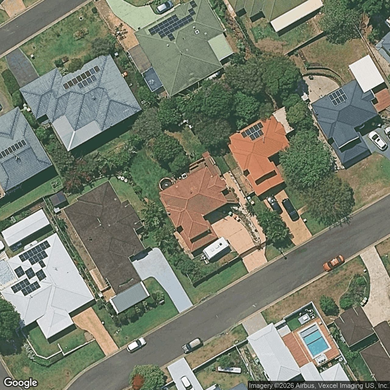 Aerial view of 12 Periwinkle Crescent, Tugun QLD 4224