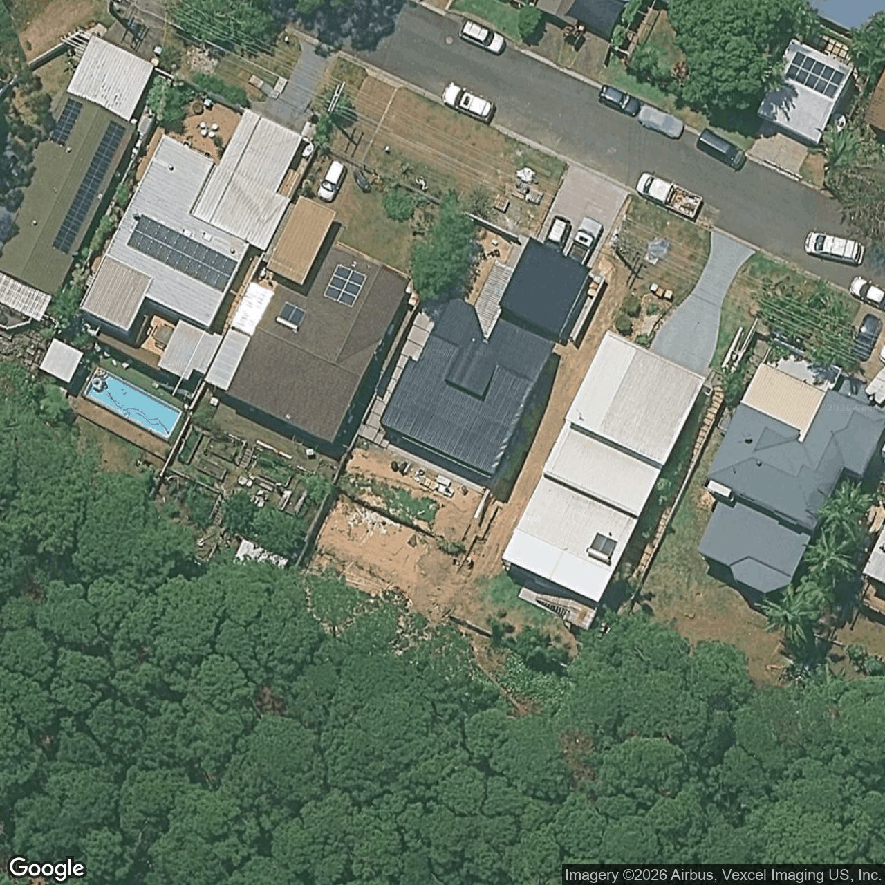 Aerial view of 8 Alkira Street, Tugun QLD 4224