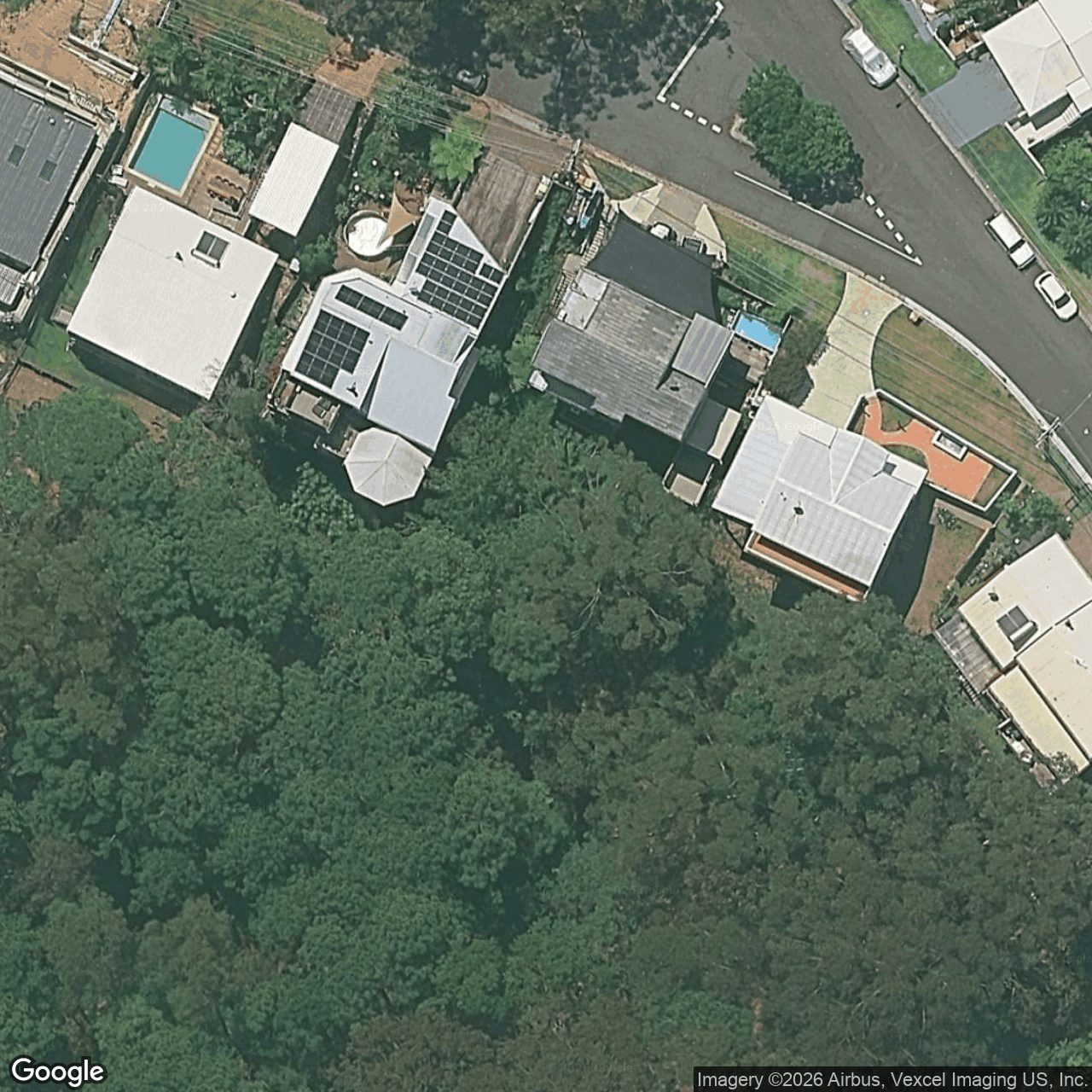 Aerial view of 24 Alkira Street, Tugun QLD 4224