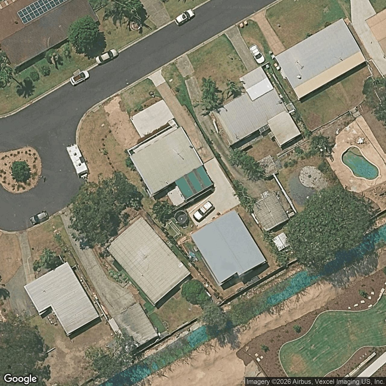 Aerial view of 10 French Street, Tugun QLD 4224