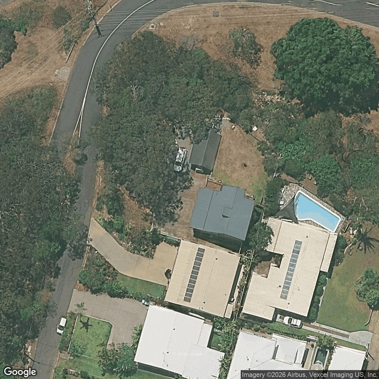 Aerial view of 2 Inala Avenue, Tugun QLD 4224