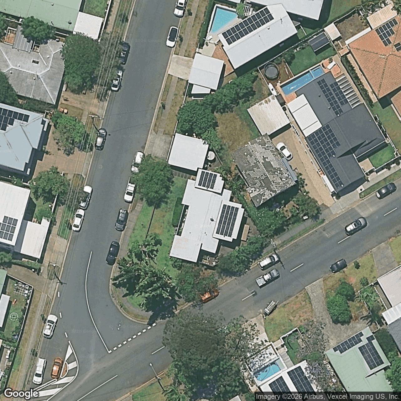 Aerial view of 24 Farrell Drive, Tugun QLD 4224