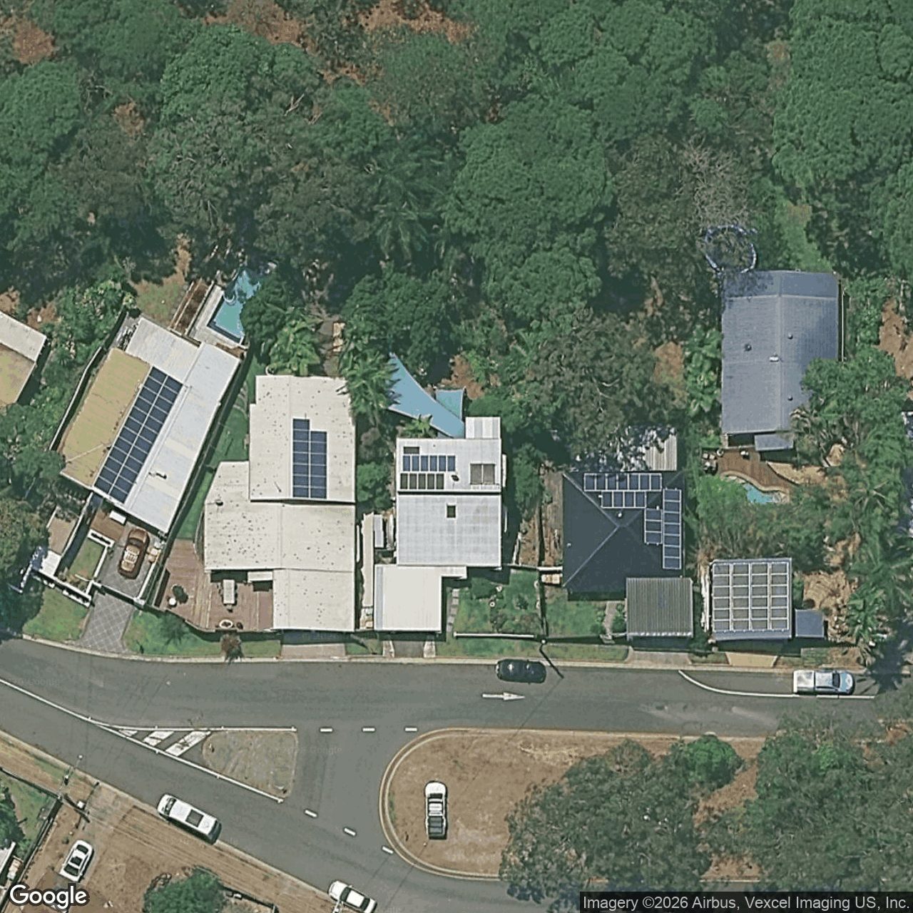 Aerial view of 31 Illawarra Crescent, Tugun QLD 4224