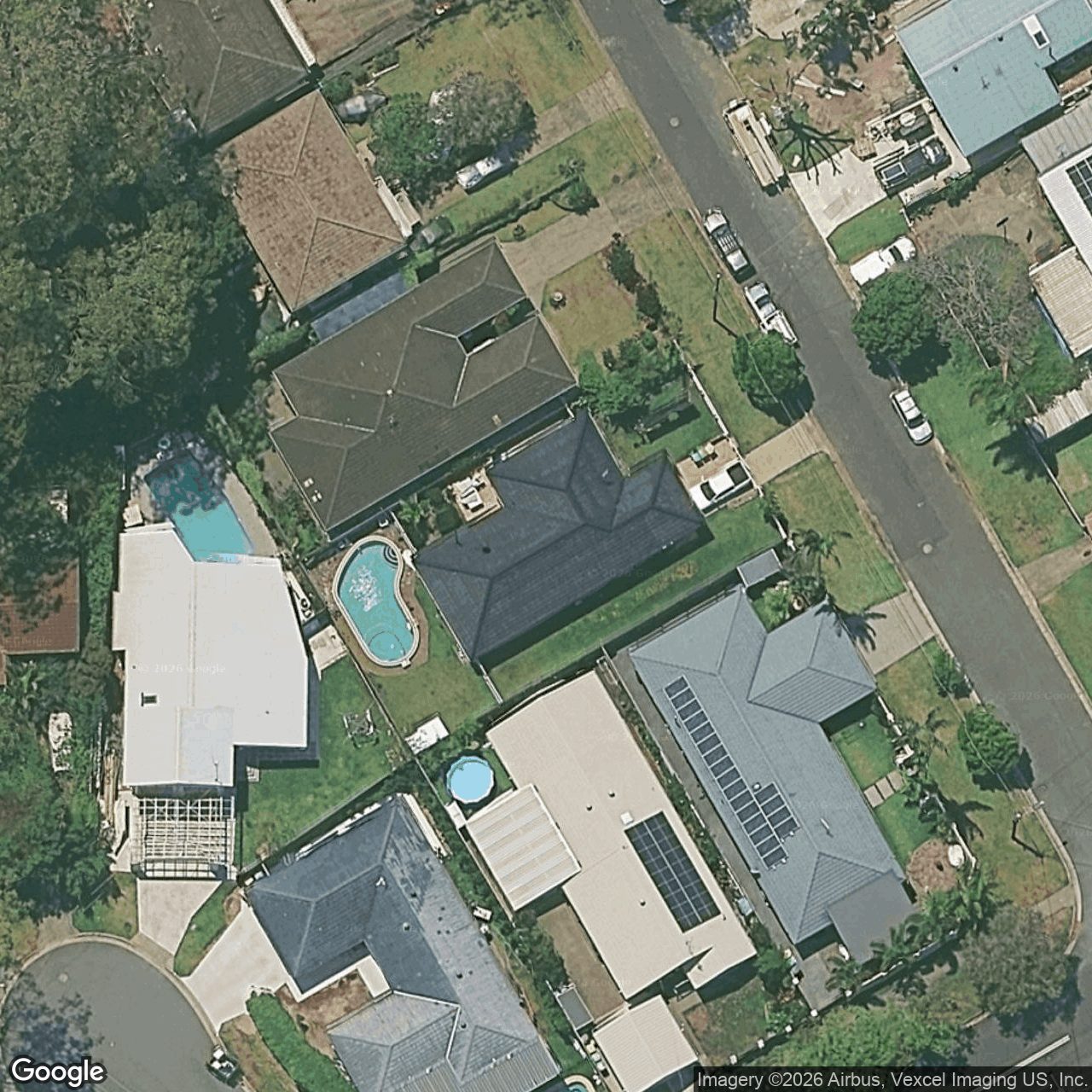 Aerial view of 4 Nangana Street, Tugun QLD 4224