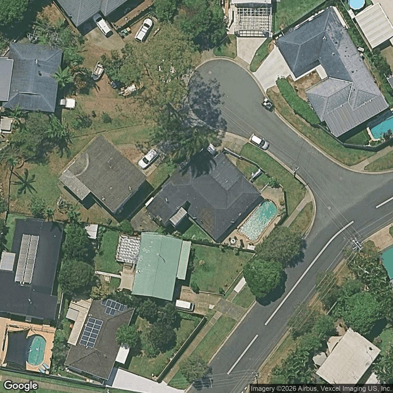 Aerial view of 2 Cabarita Court, Tugun QLD 4224