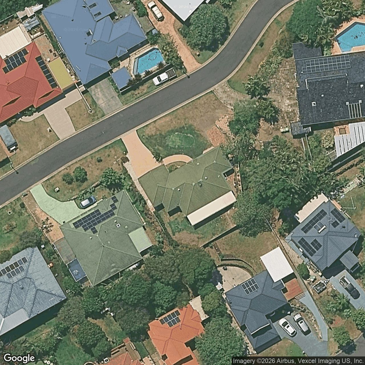 Aerial view of 8 Castle Court, Tugun QLD 4224