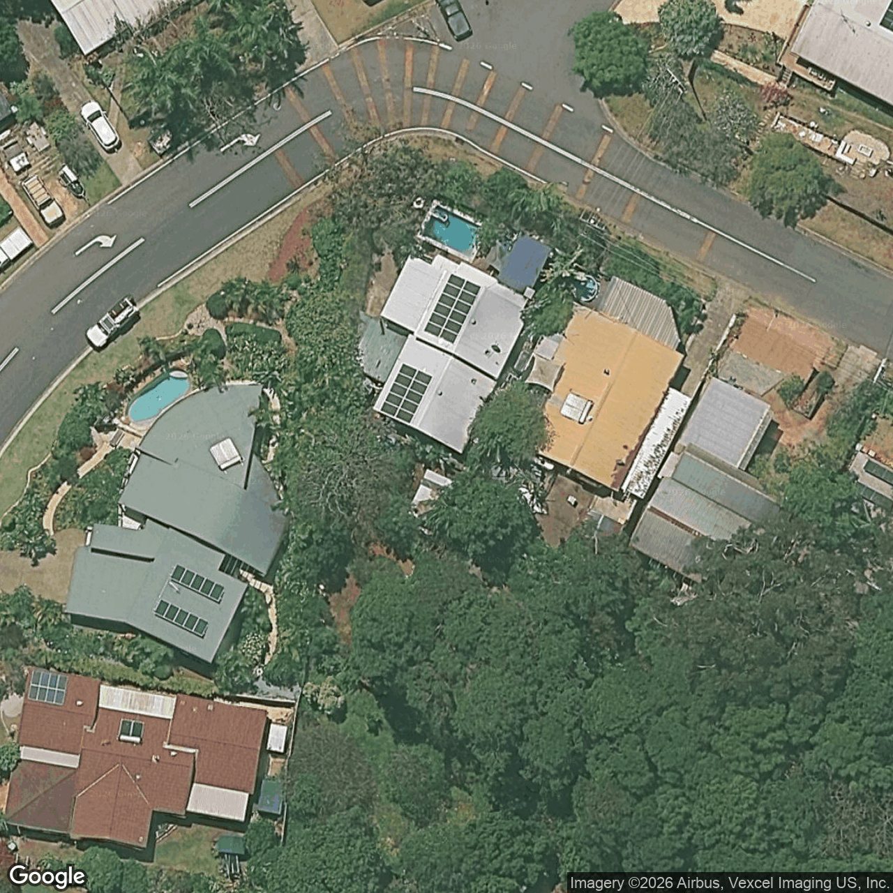 Aerial view of 118 Illawarra Crescent, Tugun QLD 4224