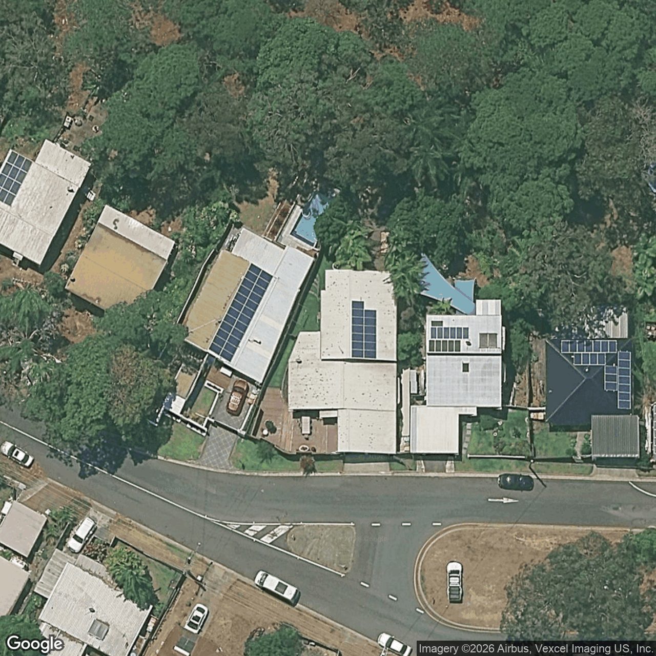 Aerial view of 33 Illawarra Crescent, Tugun QLD 4224
