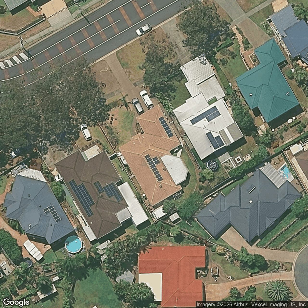 Aerial view of 56 Kitchener Street, Tugun QLD 4224