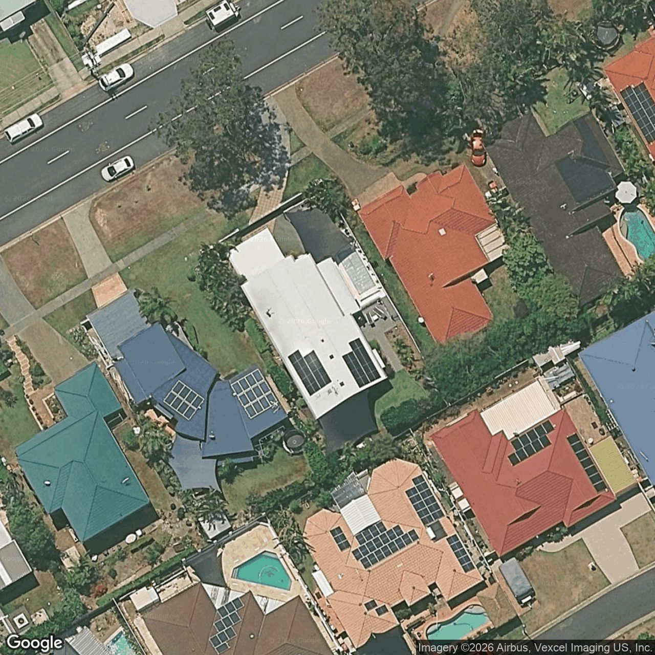 Aerial view of 48 Kitchener Street, Tugun QLD 4224