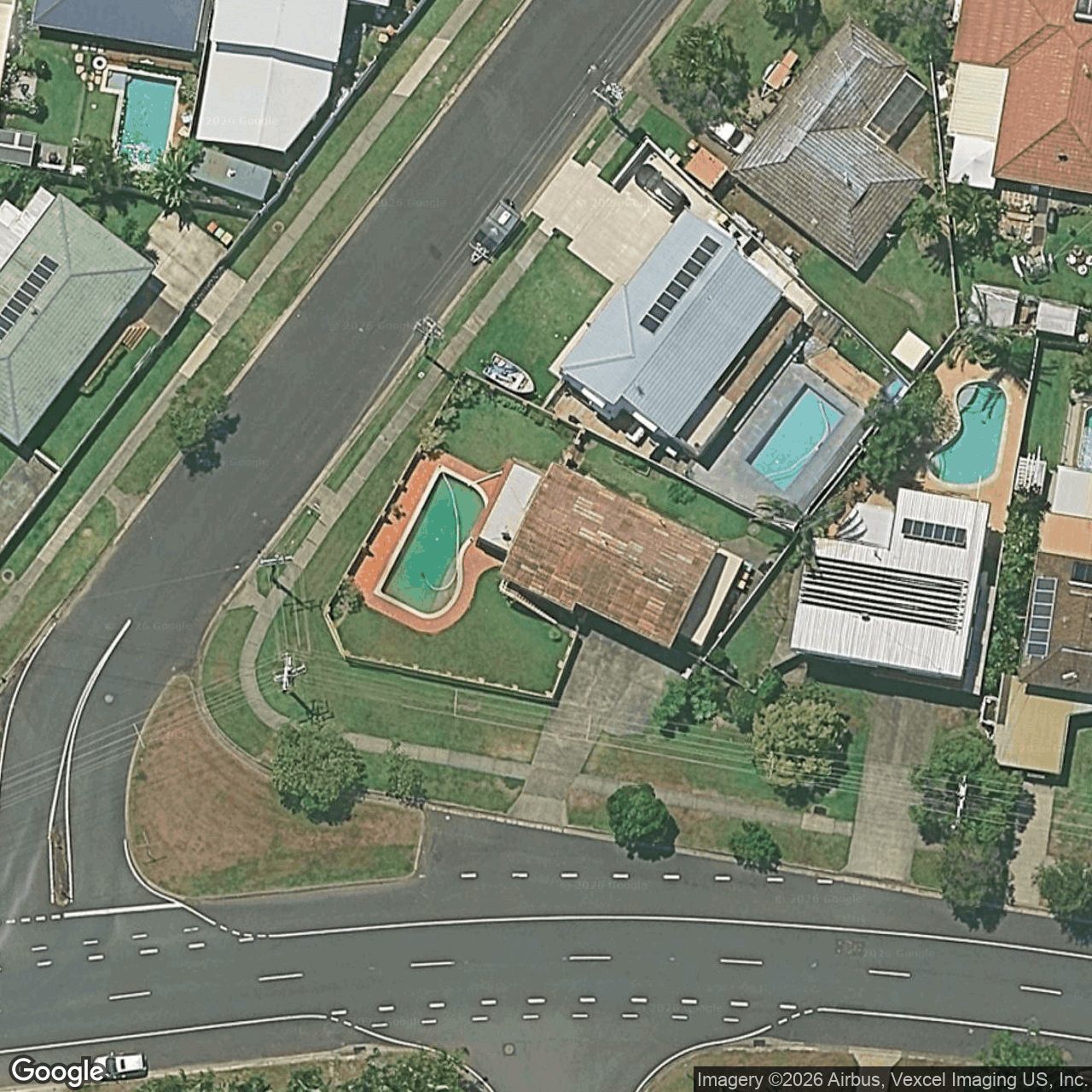 Aerial view of 95 Kitchener Street, Tugun QLD 4224