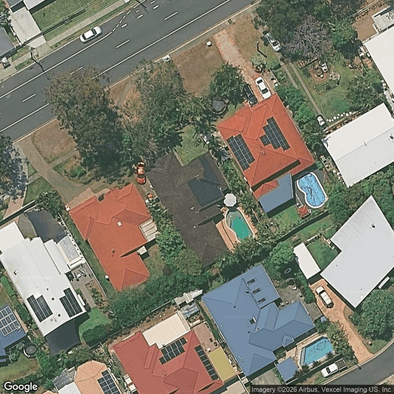 Aerial view of 44 Kitchener Street, Tugun QLD 4224