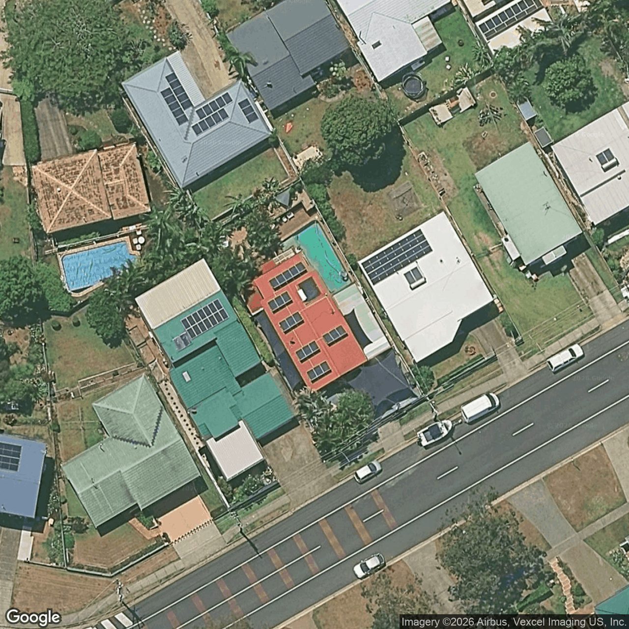 Aerial view of 73 Kitchener Street, Tugun QLD 4224