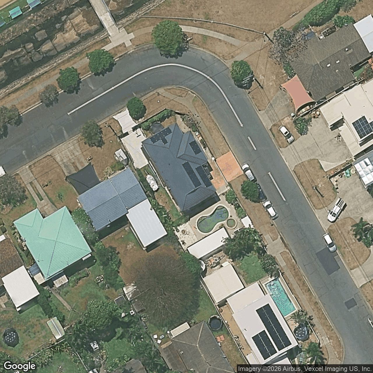 Aerial view of 14 Malparara Street, Tugun QLD 4224