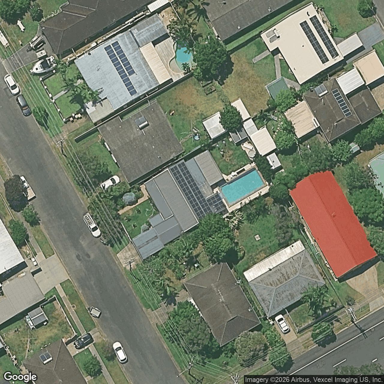 Aerial view of 3 Marion Street, Tugun QLD 4224