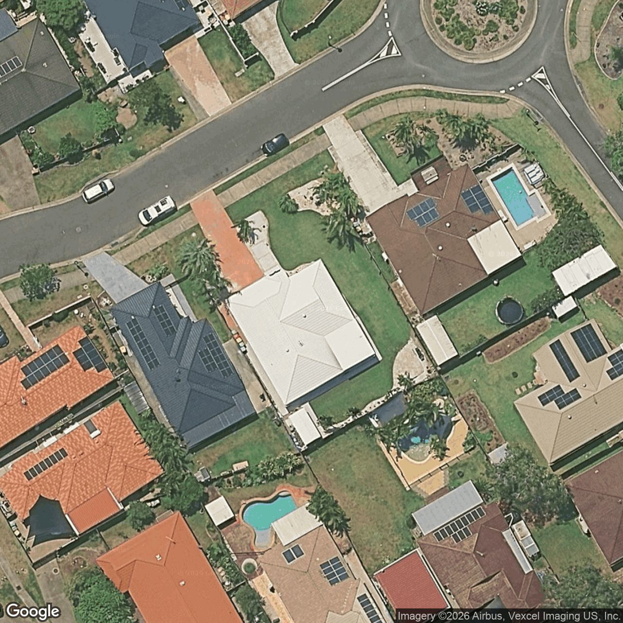 Aerial view of 18 Mulberry Parade, Tugun QLD 4224