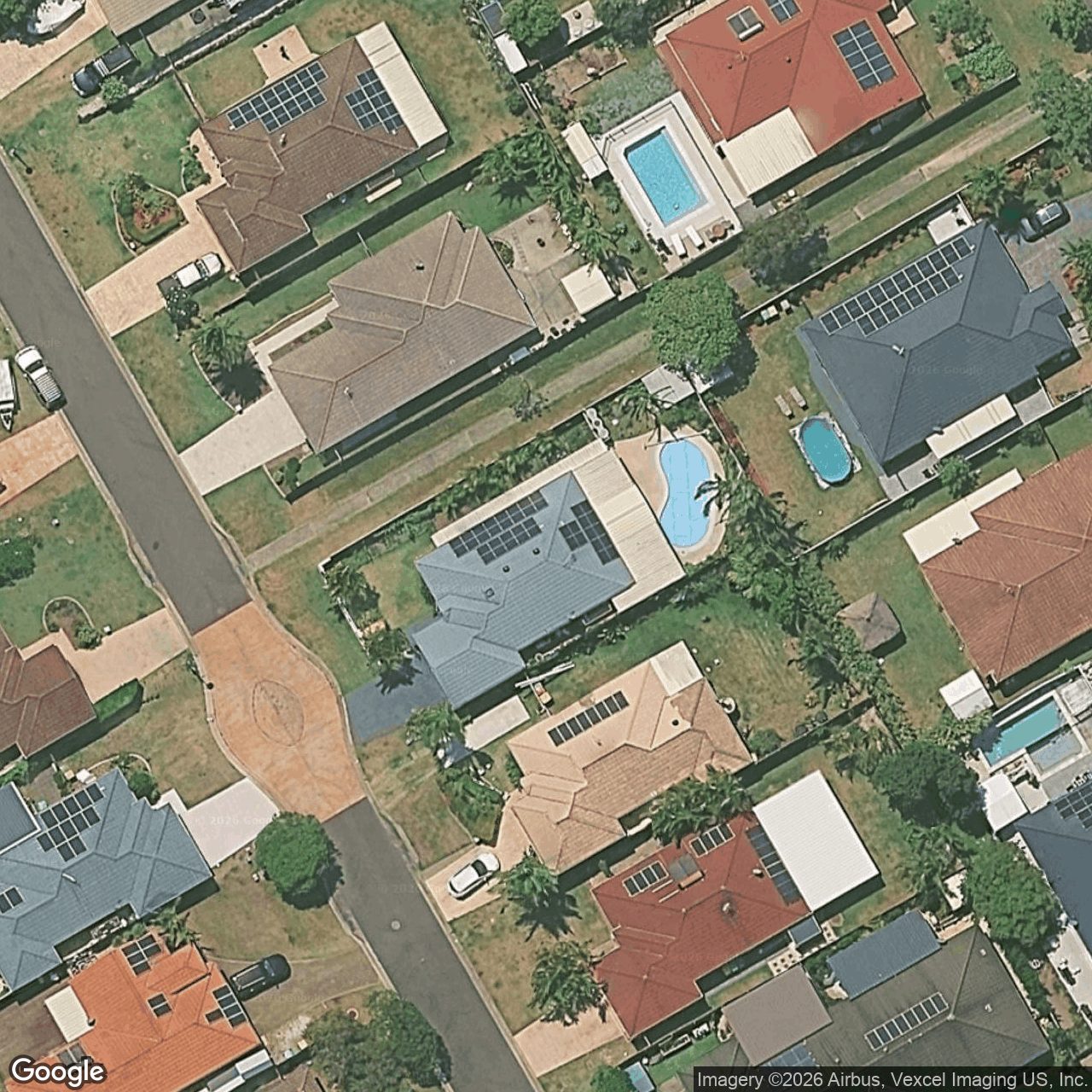 Aerial view of 7 Armina Court, Tugun QLD 4224