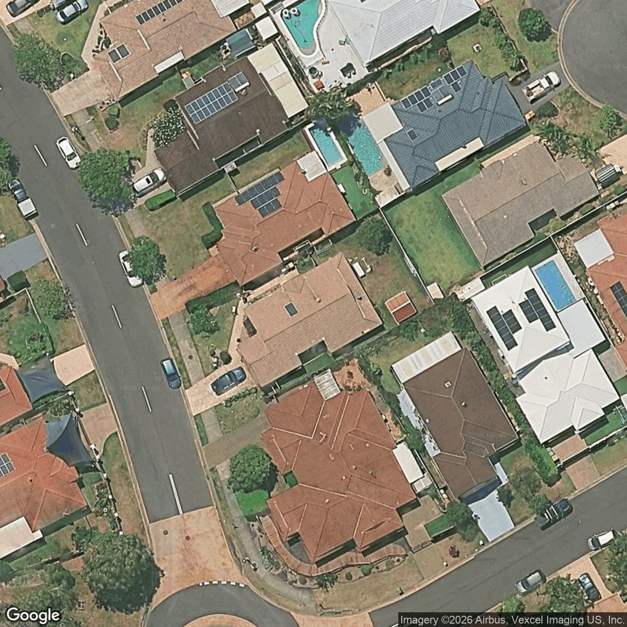 Aerial view of 11 Triton Parade, Tugun QLD 4224