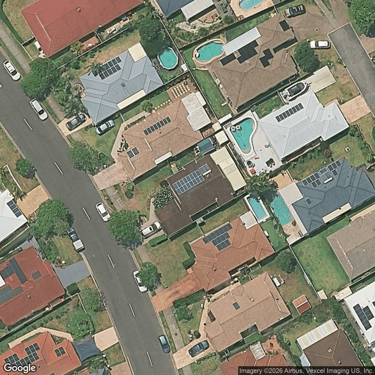 Aerial view of 15 Triton Parade, Tugun QLD 4224