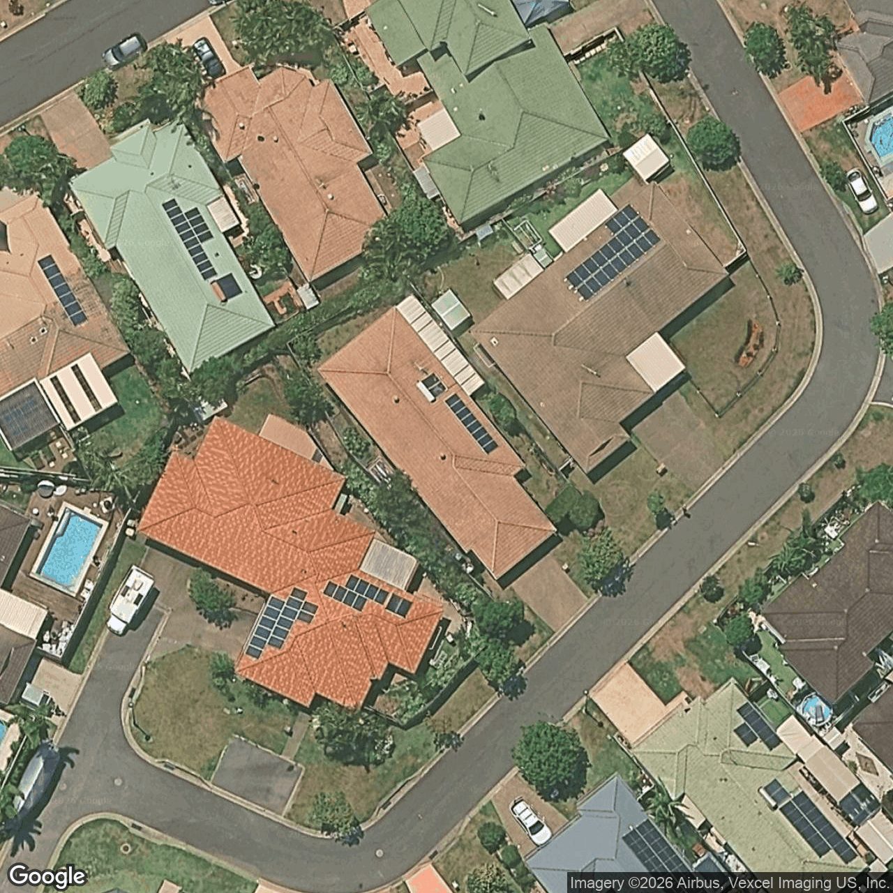 Aerial view of 15 Starfish Crescent, Tugun QLD 4224