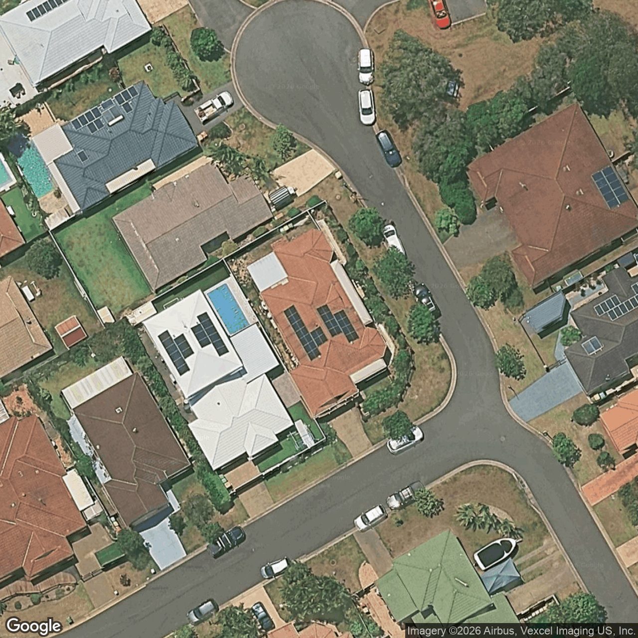 Aerial view of 8 Iredale Street, Tugun QLD 4224