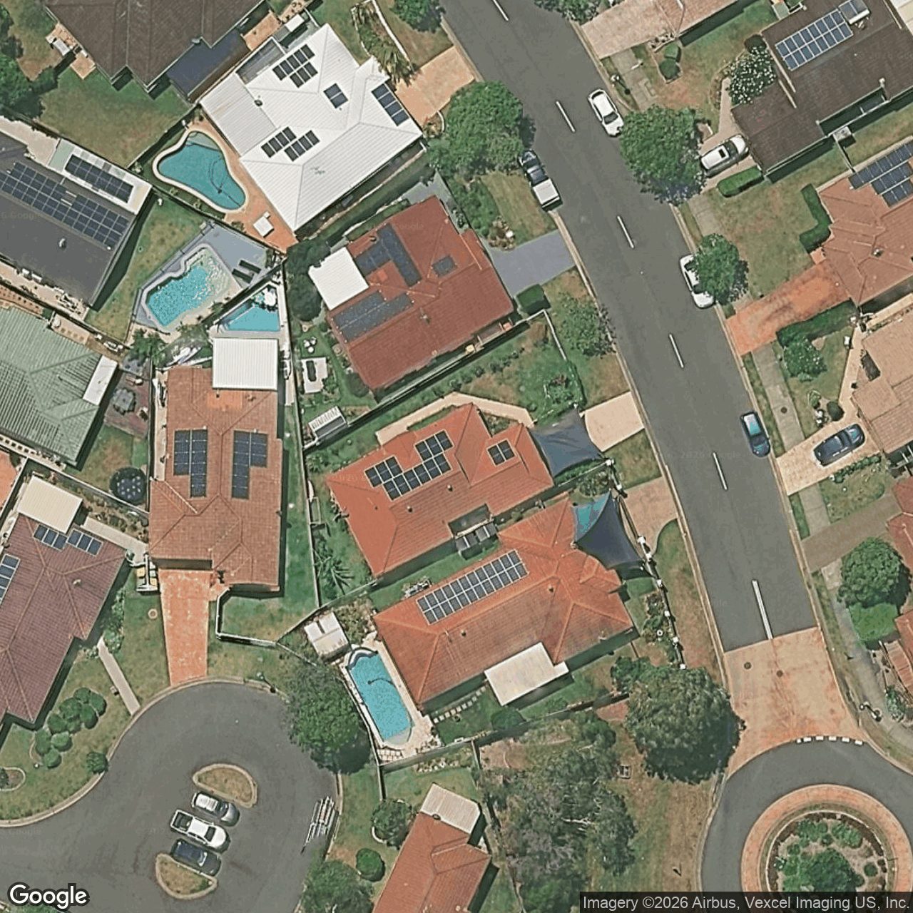 Aerial view of 14 Triton Parade, Tugun QLD 4224