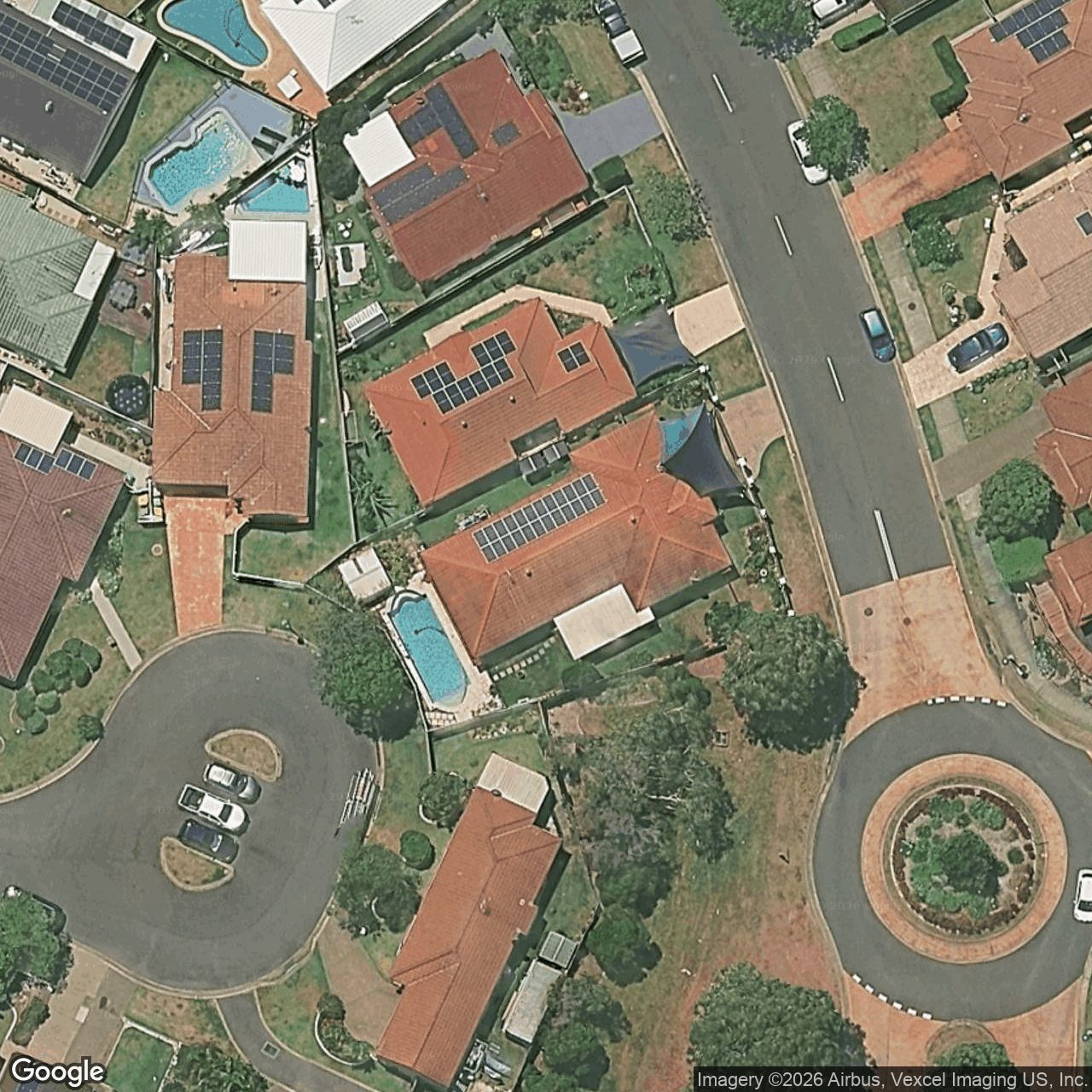 Aerial view of 12 Triton Parade, Tugun QLD 4224