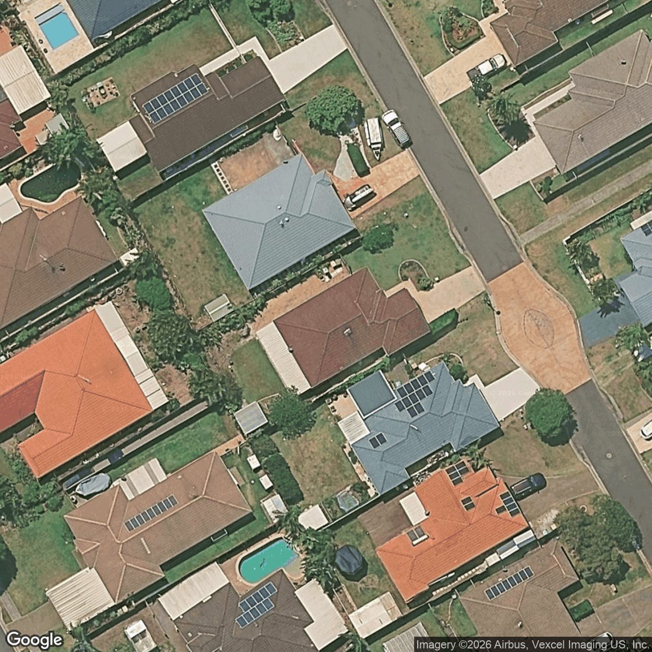 Aerial view of 8 Armina Court, Tugun QLD 4224