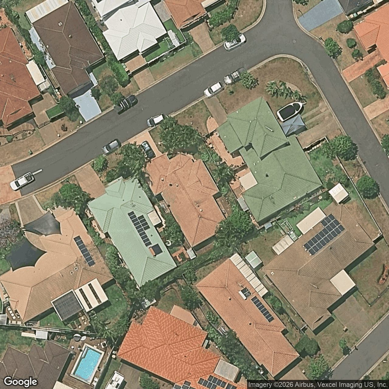Aerial view of 5 Iredale Street, Tugun QLD 4224