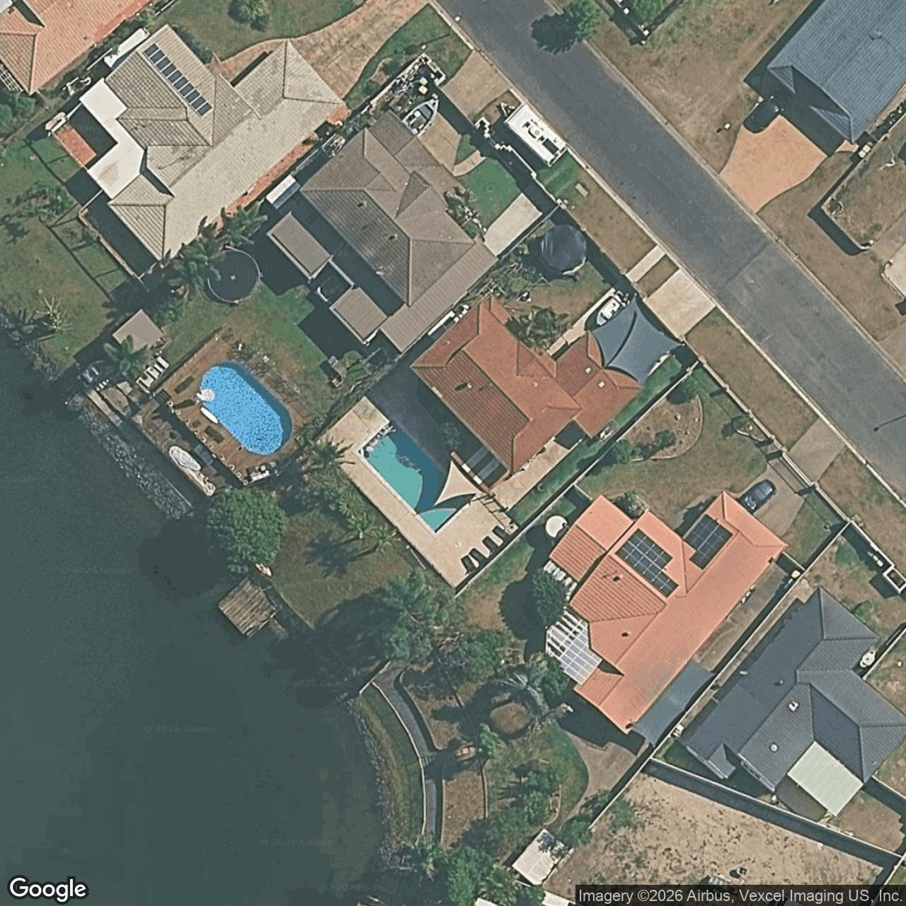 Aerial view of 6 Placid Court, Varsity Lakes QLD 4227