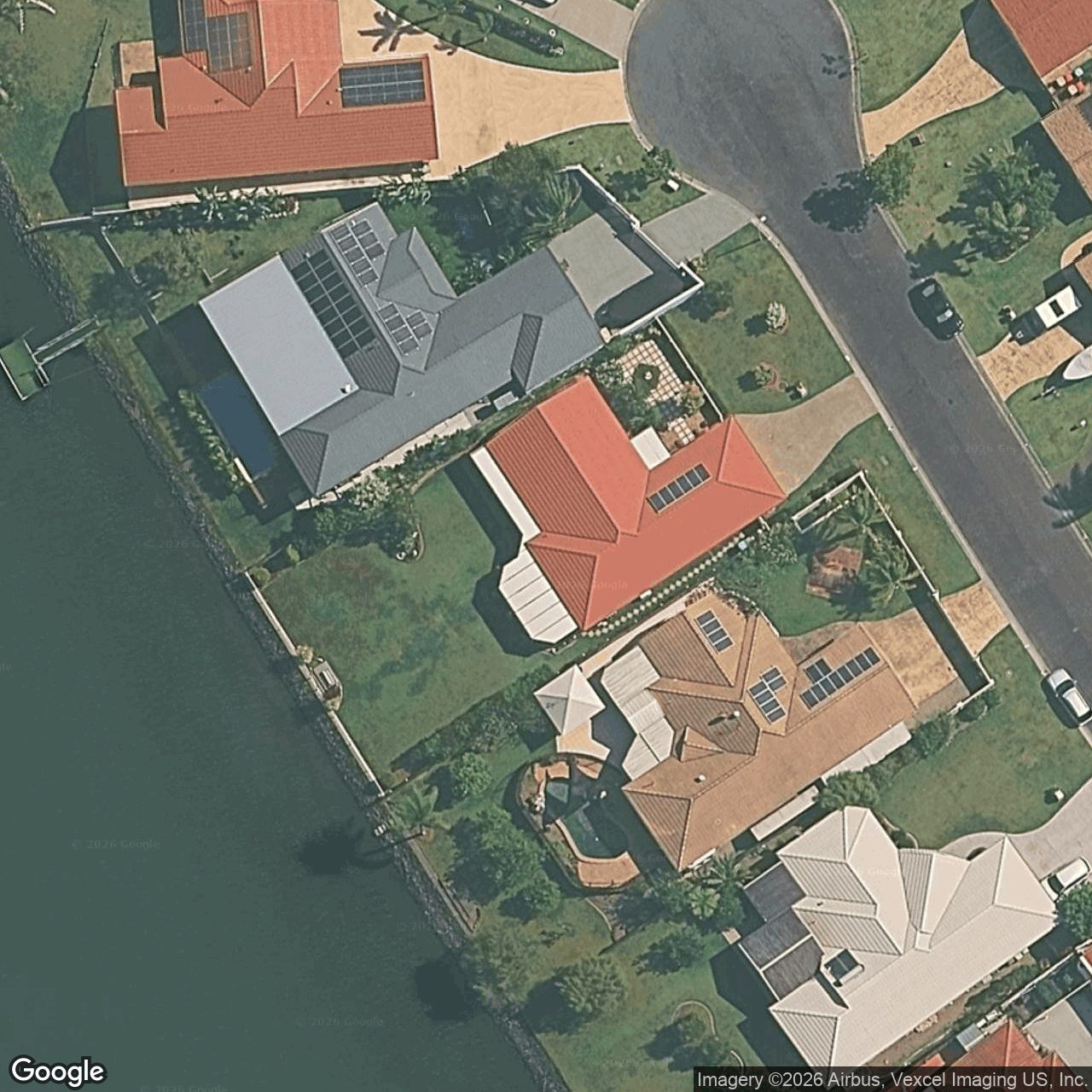 Aerial view of 20 Placid Court, Varsity Lakes QLD 4227