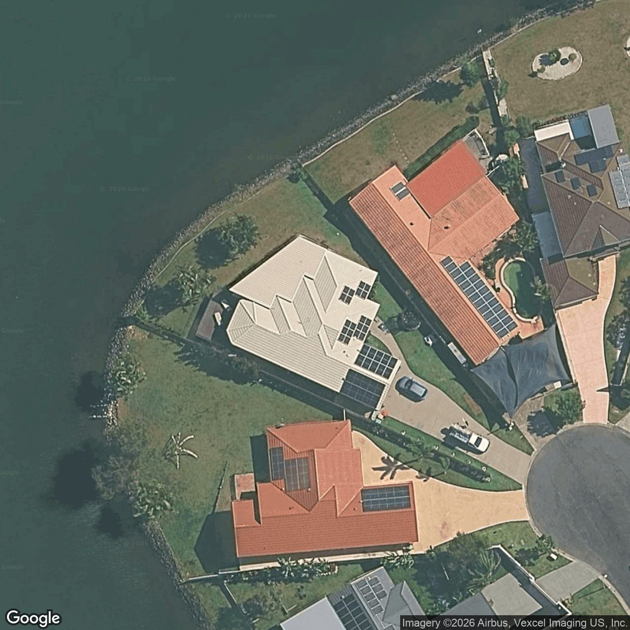 Aerial view of 26 Placid Court, Varsity Lakes QLD 4227