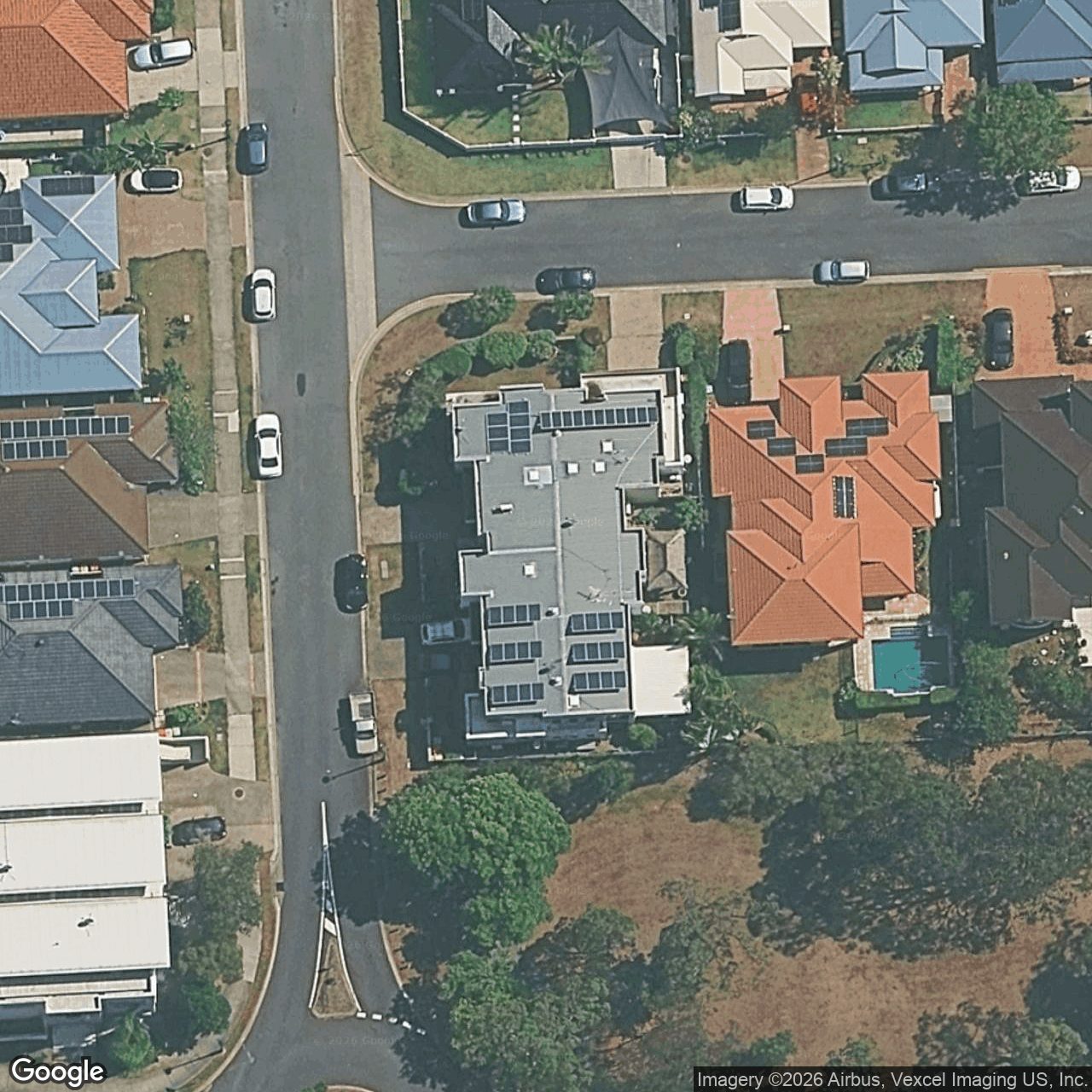 Aerial view of 2/8 Bayswater Avenue, Varsity Lakes QLD 4227