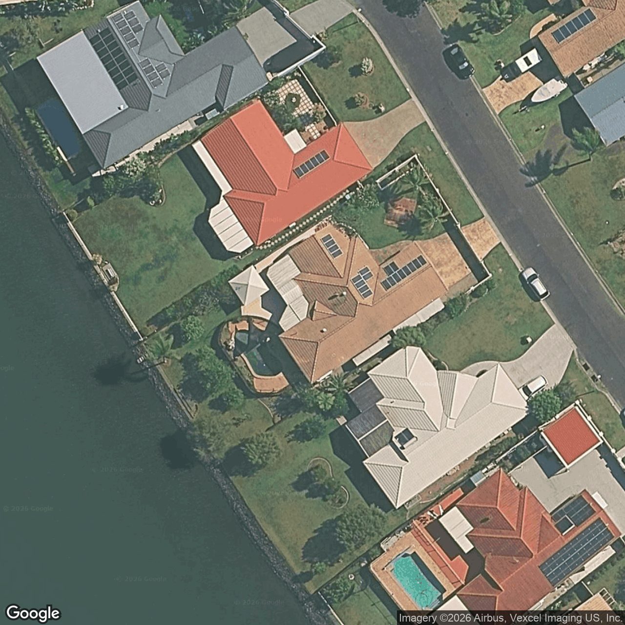 Aerial view of 18 Placid Court, Varsity Lakes QLD 4227